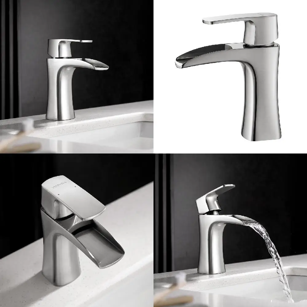 Upgrade your Home Decor with this Exquisite Elegant Single-Lever Satin Nickel Vessel Bathroom Faucet
Upgrade your Home Decor with this Exquisite Elegant Single-Lever Satin Nickel Vessel Bathroom Faucet