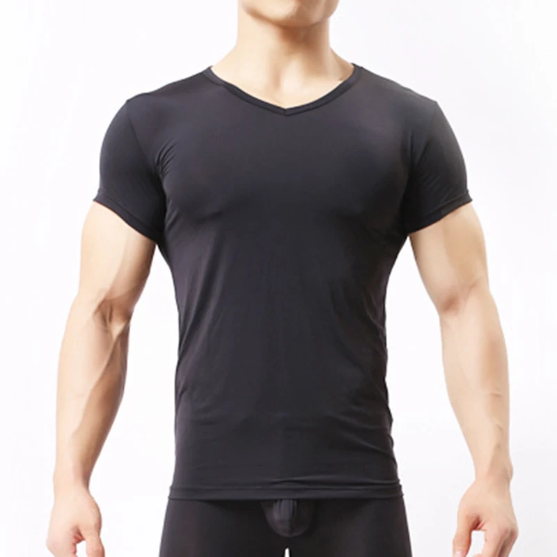 Super thin Muscle men's cool summer casual fitness v-neck short t-shirts modal cotton obesity man t-shirt
Super thin Muscle men's cool summer casual fitness v-neck short t-shirts modal cotton obesity man t-shirt