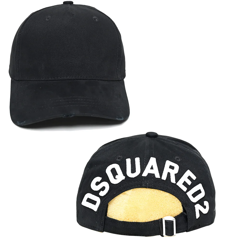 DSQUARED hat Baseball Caps High Quality cotton unisex Adjustable Baseball Caps embroidery letter Black Men's and Women's Hats
DSQUARED hat Baseball Caps High Quality cotton unisex Adjustable Baseball Caps embroidery letter Black Men's and Women's Hats