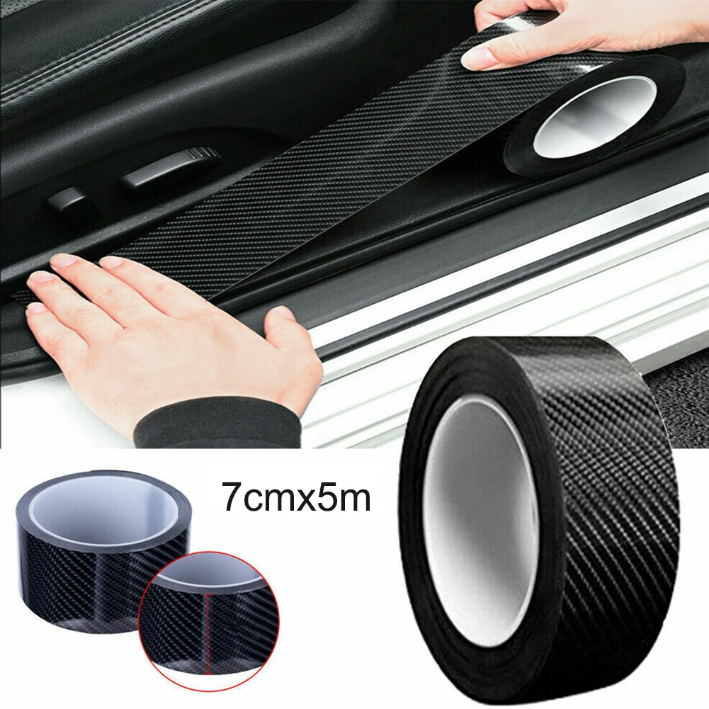 1x Brand New Car Door Sill Scuff Cover Sticker Antiscratch Carbon Fiber Strip Fits For The Whole Auto Body 3cm*5m/ 5cm*5m/7cm*5m
1x Brand New Car Door Sill Scuff Cover Sticker Antiscratch Carbon Fiber Strip Fits For The Whole Auto Body 3cm*5m/ 5cm*5m/7cm*5m