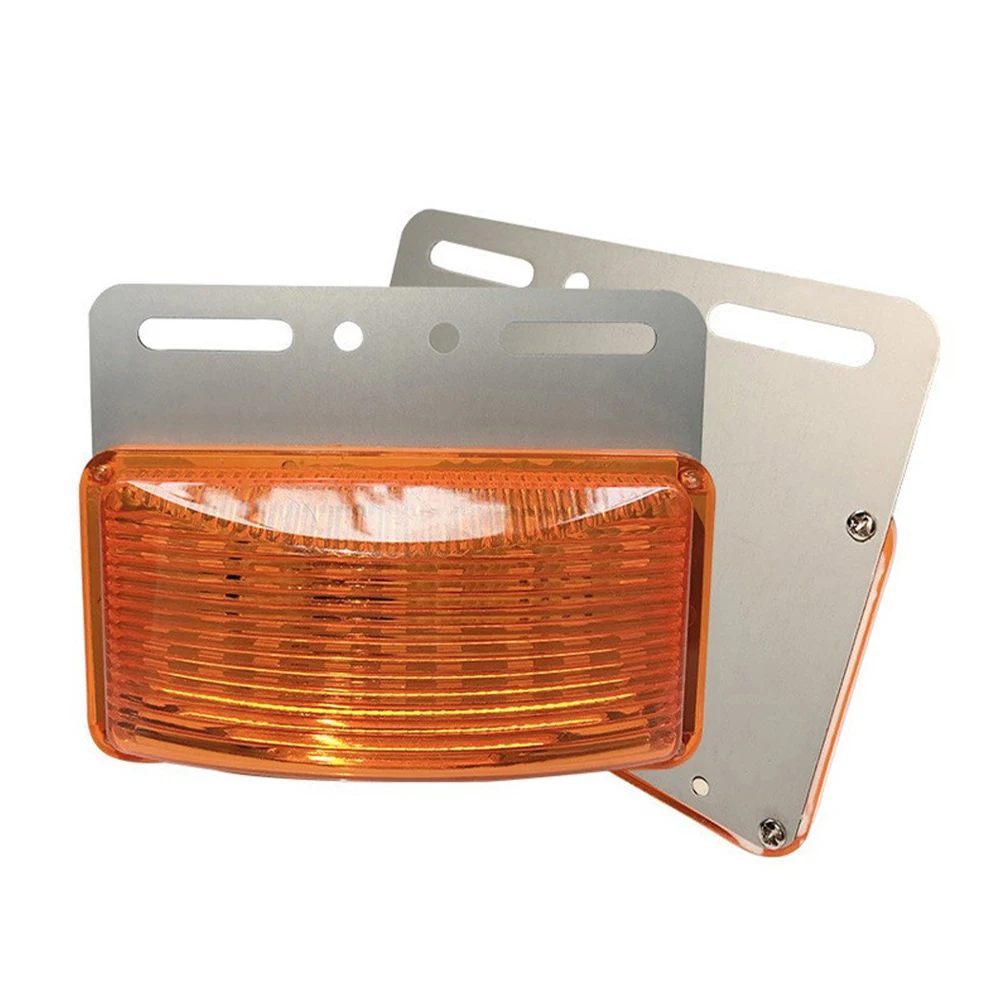 1Pair 48LED Truck Side Marker Arc-Shaped 12V/24V 30W Squarde Warning Tail Light Signal Lamps Auto Trailer Truck Lorry Amber
1Pair 48LED Truck Side Marker Arc-Shaped 12V/24V 30W Squarde Warning Tail Light Signal Lamps Auto Trailer Truck Lorry Amber