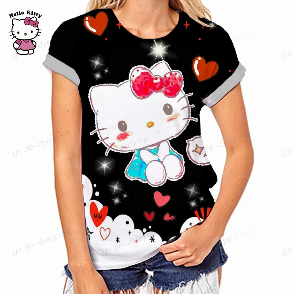 Футболки Hello Kitty 3D для детей, одежда для мальчиков и девочек, летние мужские и женские футболки с коротким рукавом, дышащие топы с мультяшным принтом
Футболки Hello Kitty 3D для детей, одежда для мальчиков и девочек, летние мужские и женские футболки с коротким рукавом, дышащие топы с мультяшным принтом