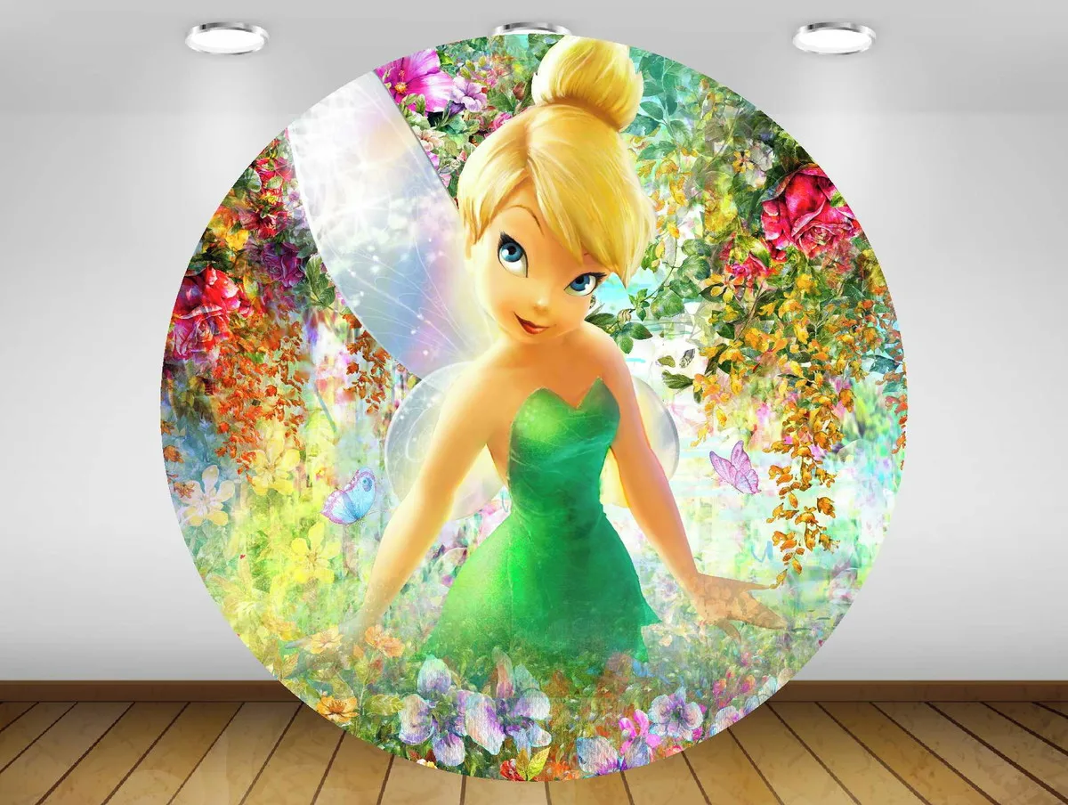 Fairy Tale Elves Circle Backdrop Kids 1st Birthday Baby Shower Round Background Forest Elves Photo Studios Props Elastic Covers 
Fairy Tale Elves Circle Backdrop Kids 1st Birthday Baby Shower Round Background Forest Elves Photo Studios Props Elastic Covers