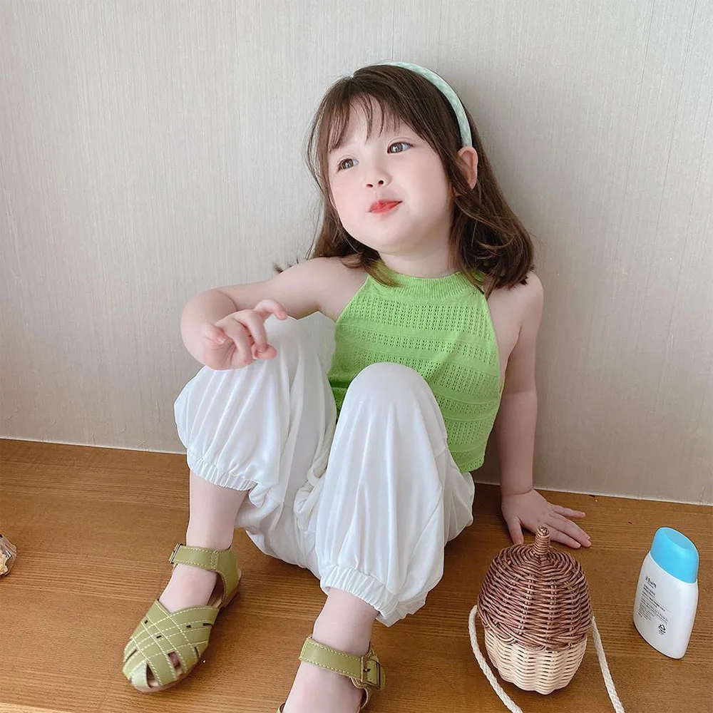 Kids Baby Korean Style Princess Camisoles Children's Casual Clothing New Fashion Summer Toddler Girls Solid Color Tanks 2-7Y
Kids Baby Korean Style Princess Camisoles Children's Casual Clothing New Fashion Summer Toddler Girls Solid Color Tanks 2-7Y