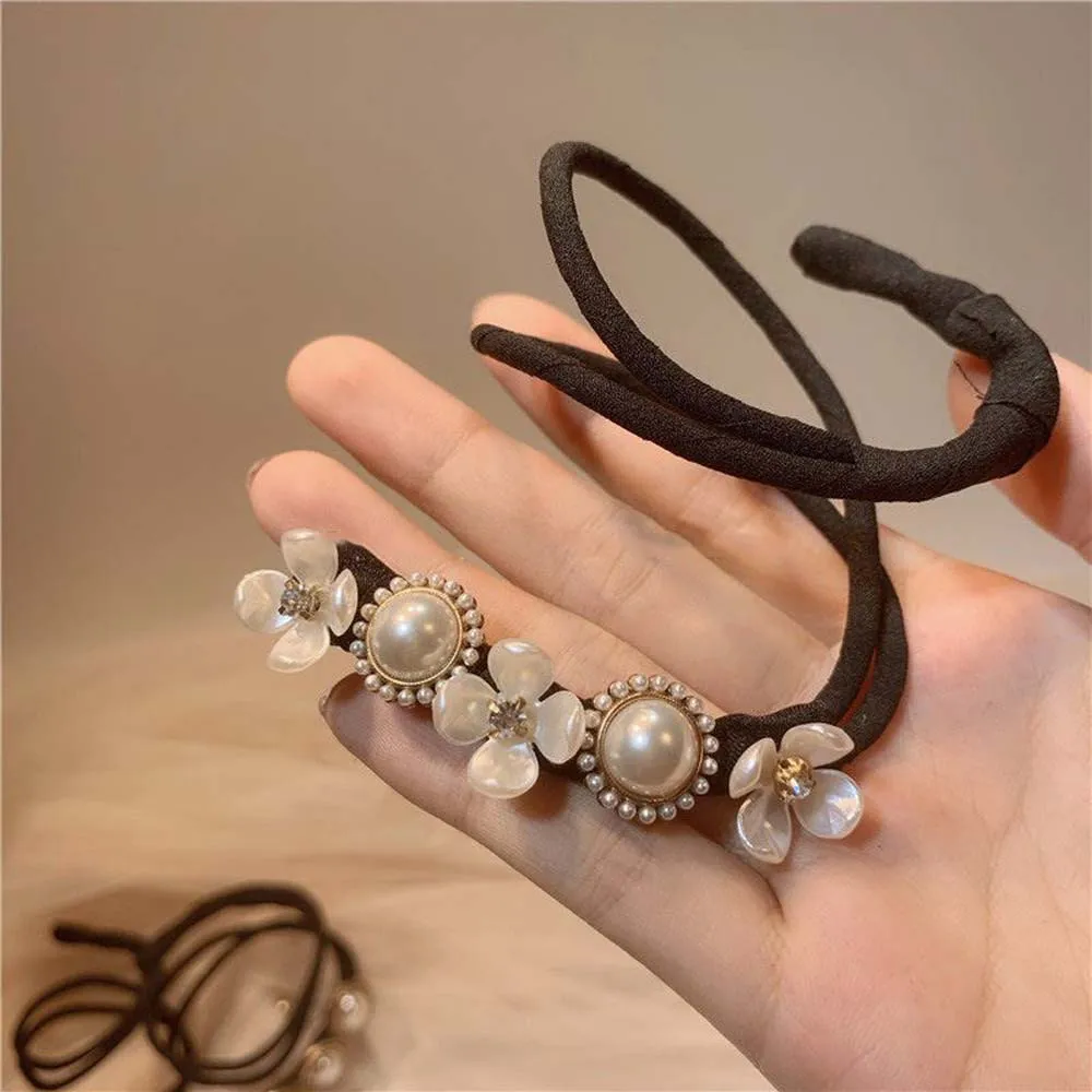 Girls Temperament Women Korean Flower Shell Hair Curler Hair Accessories Hair Styling Tool Hair Bun Maker
Girls Temperament Women Korean Flower Shell Hair Curler Hair Accessories Hair Styling Tool Hair Bun Maker