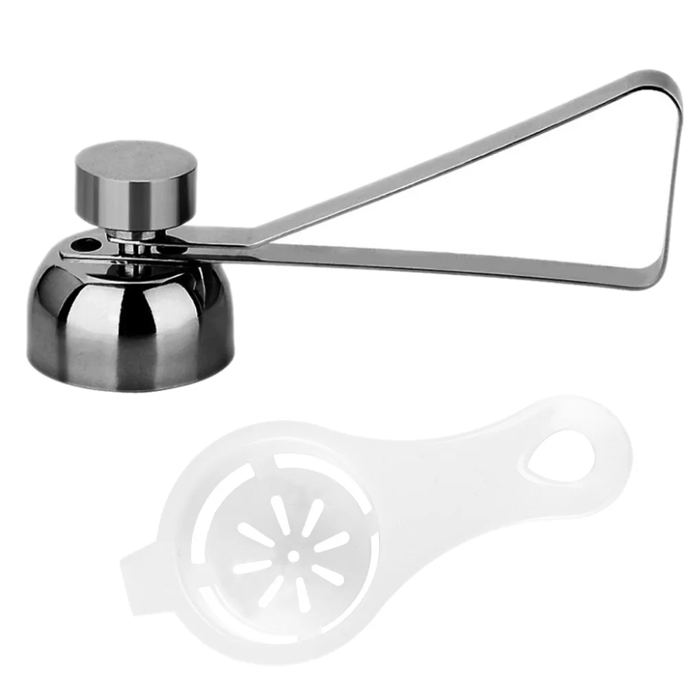 2 шт., разделитель яичного желтка из нержавеющей стали
2 шт., разделитель яичного желтка из нержавеющей стали