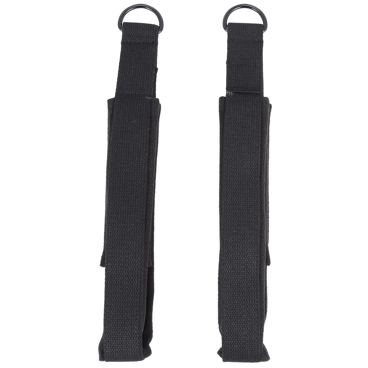 2 шт., ремни с двумя петлями для пилатеса, фитнес-оборудование для ног, ремни с двойными петлями для йоги, пилатеса, мягкие ремни с D-образным кольцом