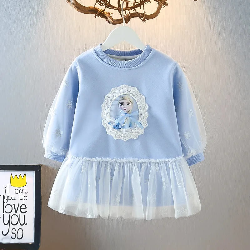 Frozen Children's Clothing Girls Elsa Party Princess Dress 2022 Korean Style Spring Autumn Long-sleeved Cartoon Birthday Dresses
Frozen Children's Clothing Girls Elsa Party Princess Dress 2022 Korean Style Spring Autumn Long-sleeved Cartoon Birthday Dresses