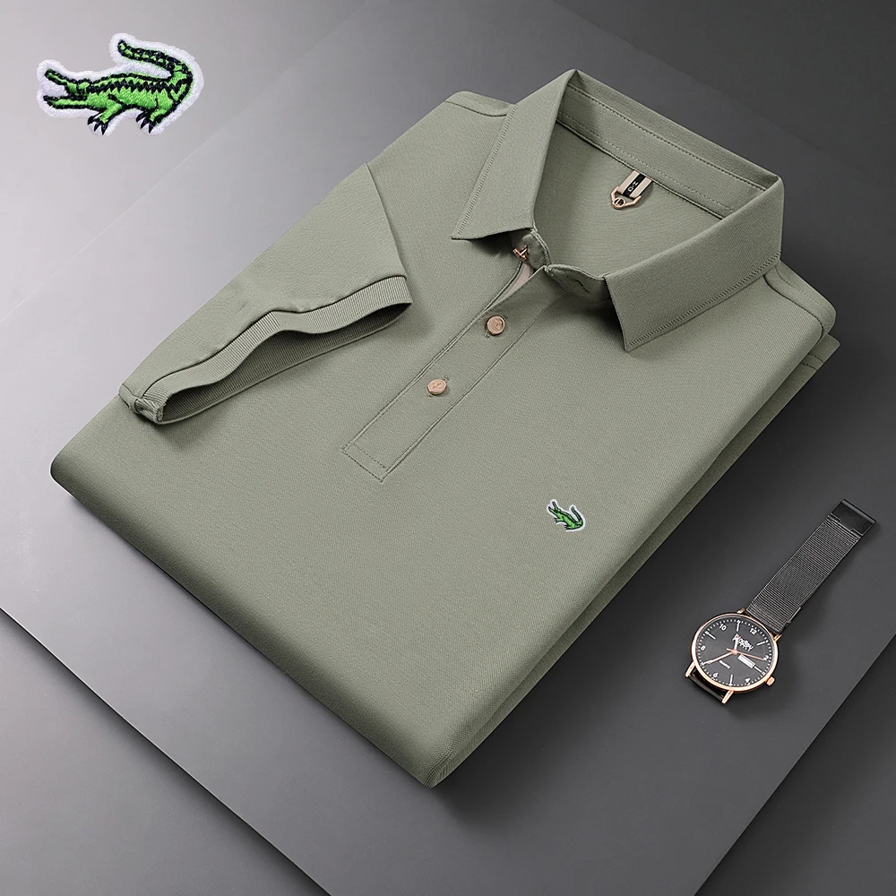 CARTELO Embroidery 45% Cotton Hot Selling Men's Polo Shirt Anti-pilling Summer New Casual Breathable Lapel Polo Shirt for Men
CARTELO Embroidery 45% Cotton Hot Selling Men's Polo Shirt Anti-pilling Summer New Casual Breathable Lapel Polo Shirt for Men