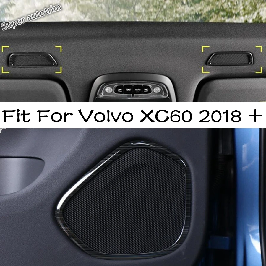 Side Car Door Stereo Speaker Audio Sound Frame Cover Trim Stainless Steel Accessories Interior Fit For Volvo XC60 2018 - 2021
Side Car Door Stereo Speaker Audio Sound Frame Cover Trim Stainless Steel Accessories Interior Fit For Volvo XC60 2018 - 2021