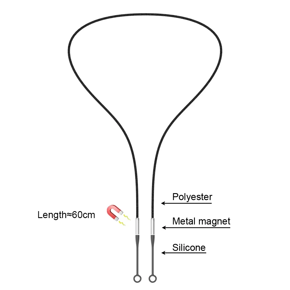 Ремешок для затычек для ушей, магнитный устойчивый к Tug, шнур безопасности, держатель для затычек для ушей, гибкий силиконовый ремешок, подходит для съемных затычек для ушей
Ремешок для затычек для ушей, магнитный устойчивый к Tug, шнур безопасности, держатель для затычек для ушей, гибкий силиконовый ремешок, подходит для съемных затычек для ушей