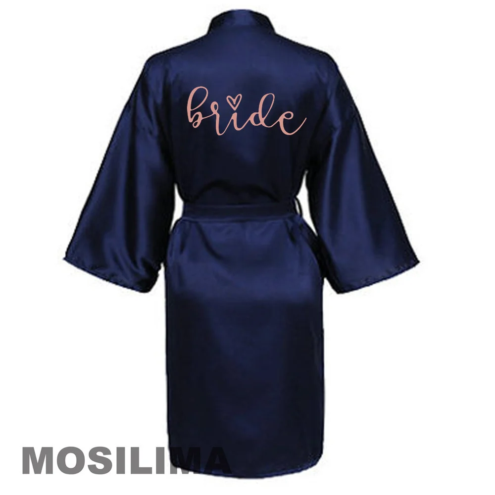 Bride Bridesmaid Wedding Robe Kimono Bathrobe Gown Nightgown Casual Satin Short Women Sexy Nightwear Sleepwear ZH034
Bride Bridesmaid Wedding Robe Kimono Bathrobe Gown Nightgown Casual Satin Short Women Sexy Nightwear Sleepwear ZH034