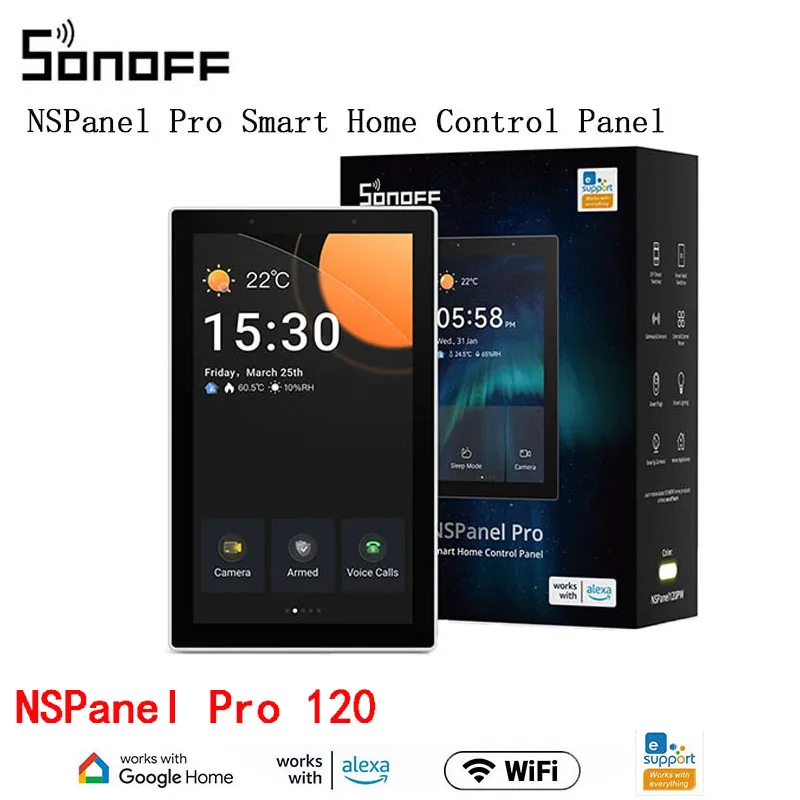 SONOFF NSPanel Pro 120 интеллектуальная центральная панель управления сенсорный экран