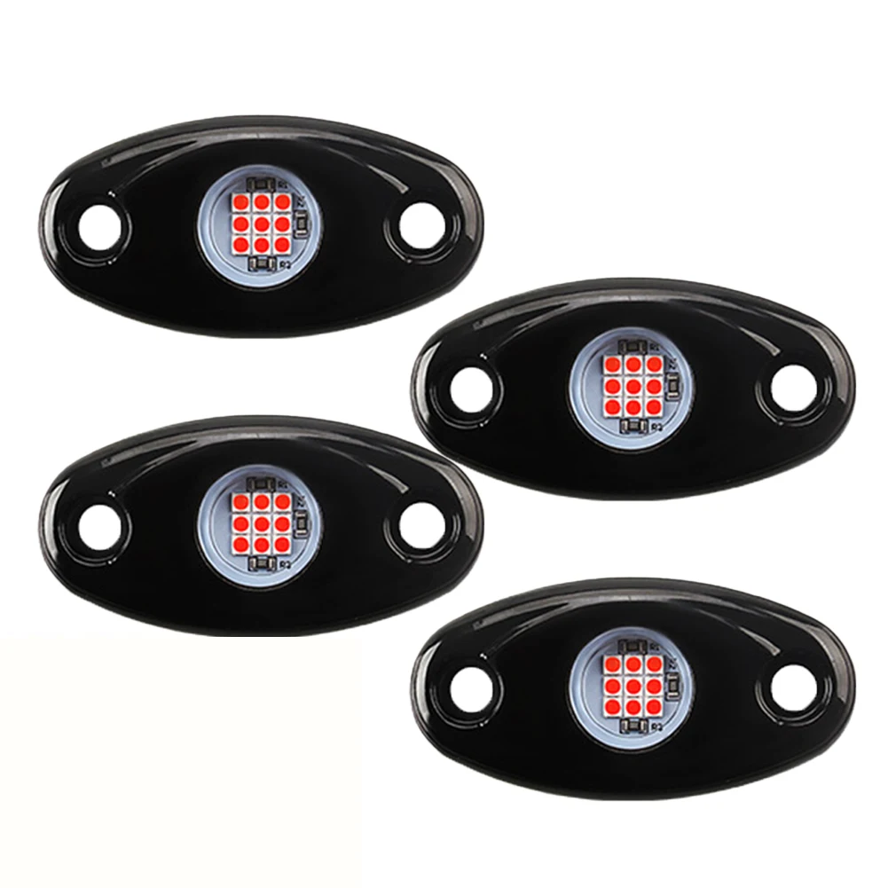 4pcs/set DC12V-24V Car Rock Lights Underbody Light Aluminum Alloy+PC Decorative LED For Jeep Offroad Truck ATV UTV 4X4 Car Boat
4pcs/set DC12V-24V Car Rock Lights Underbody Light Aluminum Alloy+PC Decorative LED For Jeep Offroad Truck ATV UTV 4X4 Car Boat