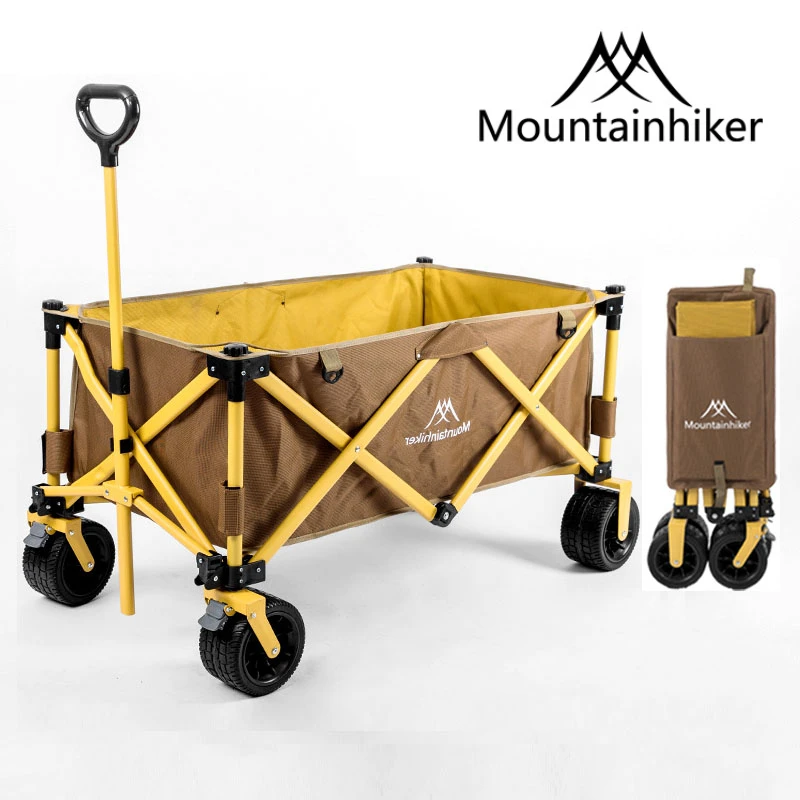Mountainhiker Outdoor Camping Utility Folding Shopping Cart Folding Luggage Load Within 200KG Adjustable Trolley Cart for Picnic
Mountainhiker Outdoor Camping Utility Folding Shopping Cart Folding Luggage Load Within 200KG Adjustable Trolley Cart for Picnic