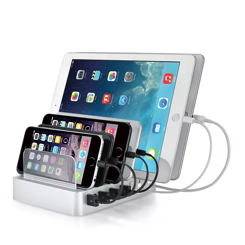 2023 Charging Station with Quick Charge QC 3.0,Fastest 6-Port Docking Station,USB Charging Station for Multiple Devices,Phones,T
2023 Charging Station with Quick Charge QC 3.0,Fastest 6-Port Docking Station,USB Charging Station for Multiple Devices,Phones,T
