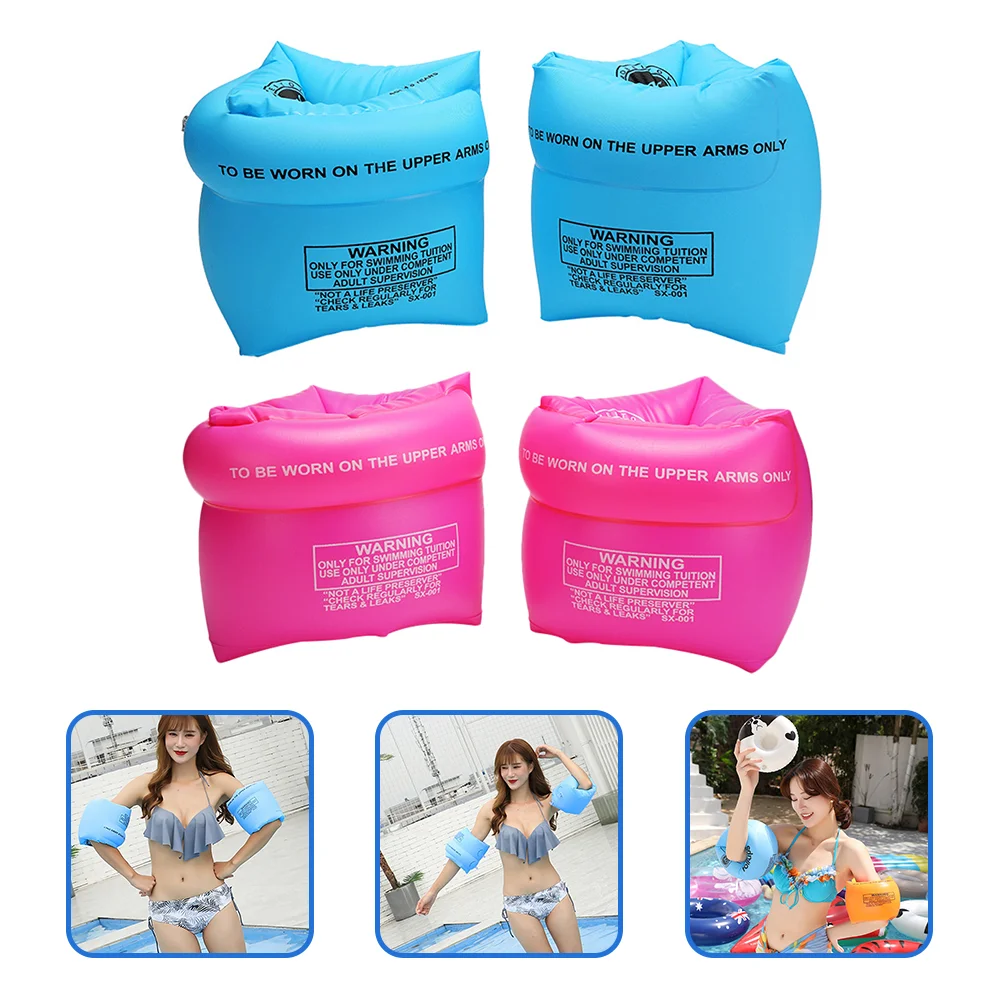 2 Pairs Floating Swim Arm Bands Inflatable Floater Sleeves Swimming Arm Rings
2 Pairs Floating Swim Arm Bands Inflatable Floater Sleeves Swimming Arm Rings