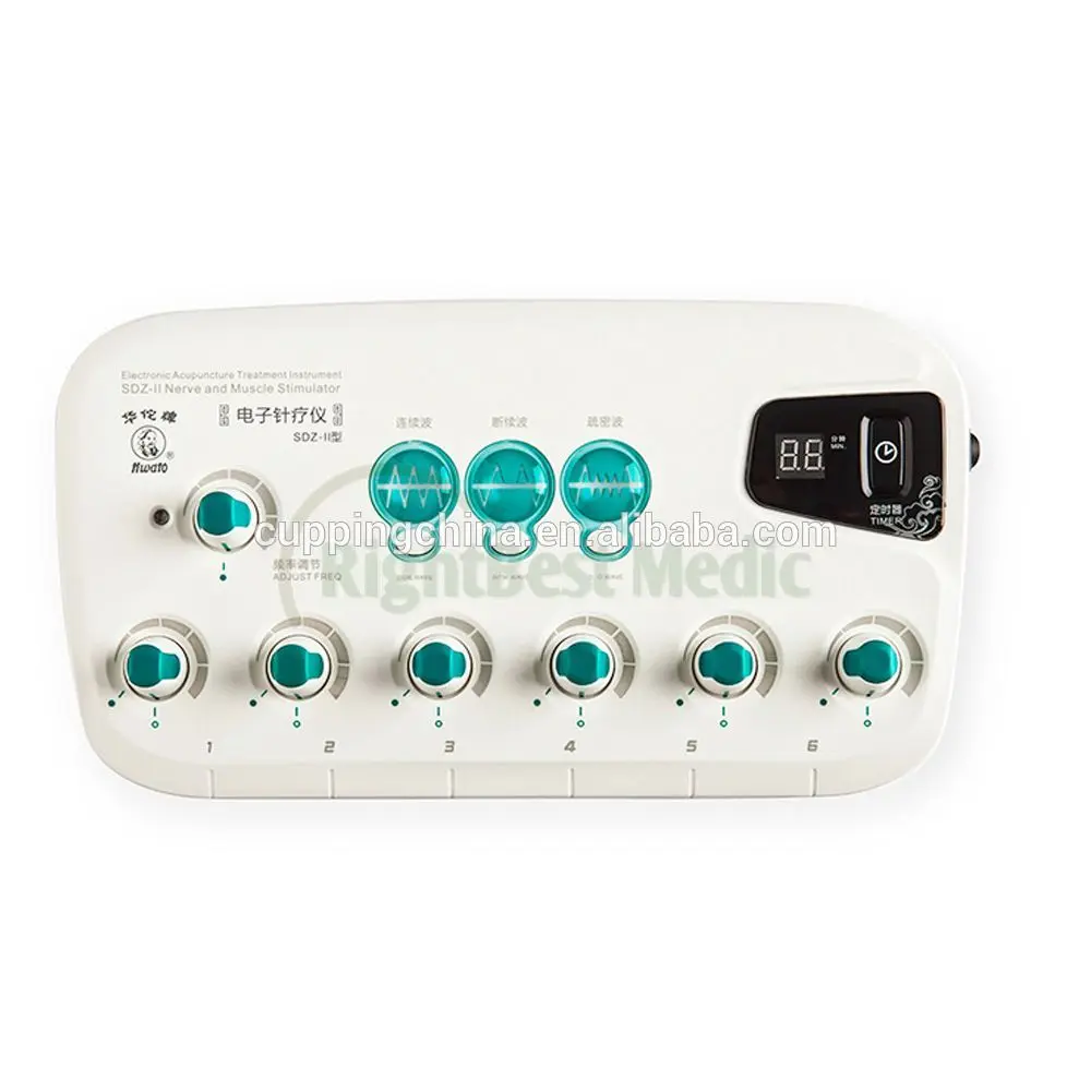 Hwato SDZ-II Machine 6 Output Body Relax Electronic Acupuncture Needles Stimulator
Hwato SDZ-II Machine 6 Output Body Relax Electronic Acupuncture Needles Stimulator
