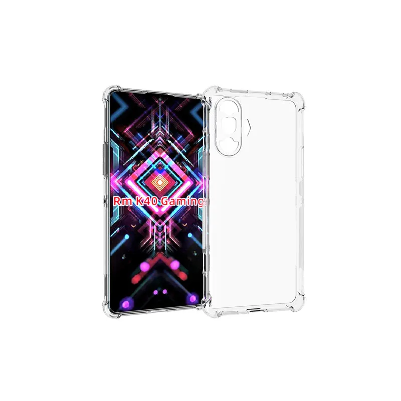 For Xiaomi Redmi K40 Gaming mobile phone case transparent all-inclusive TPU four-corner anti-fall silicone protective cover soft
For Xiaomi Redmi K40 Gaming mobile phone case transparent all-inclusive TPU four-corner anti-fall silicone protective cover soft