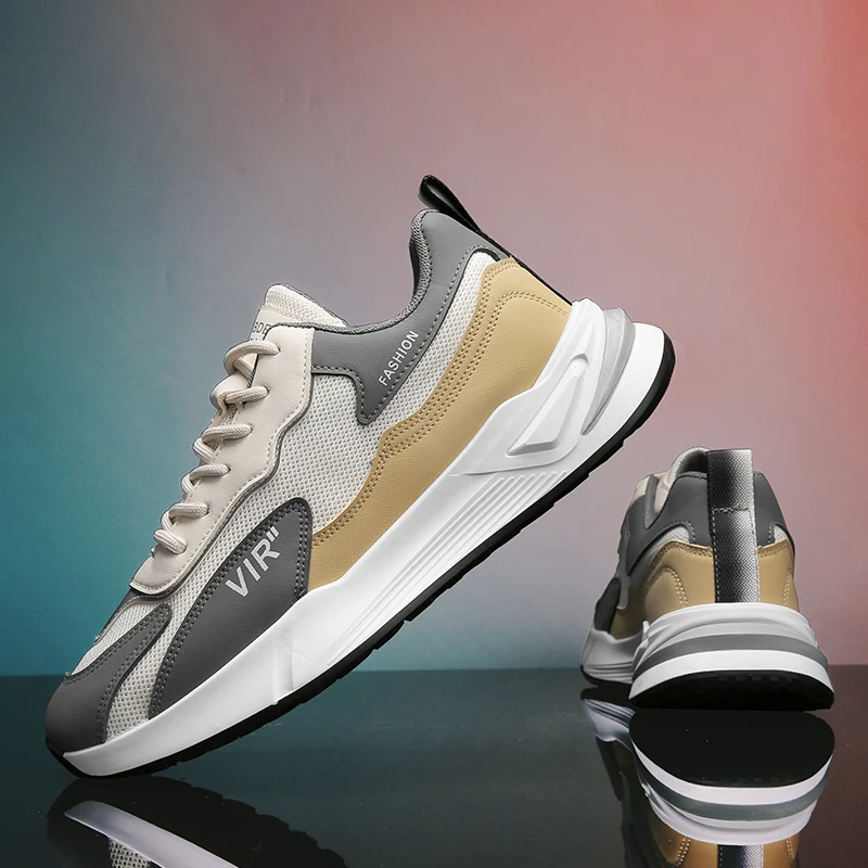 Men Fashion Platform Sneakers Male Designer Shoes Outdoor Non-slip Breathable Shoes New Trend Wild Casual Comfortable Shoes 2022
Men Fashion Platform Sneakers Male Designer Shoes Outdoor Non-slip Breathable Shoes New Trend Wild Casual Comfortable Shoes 2022