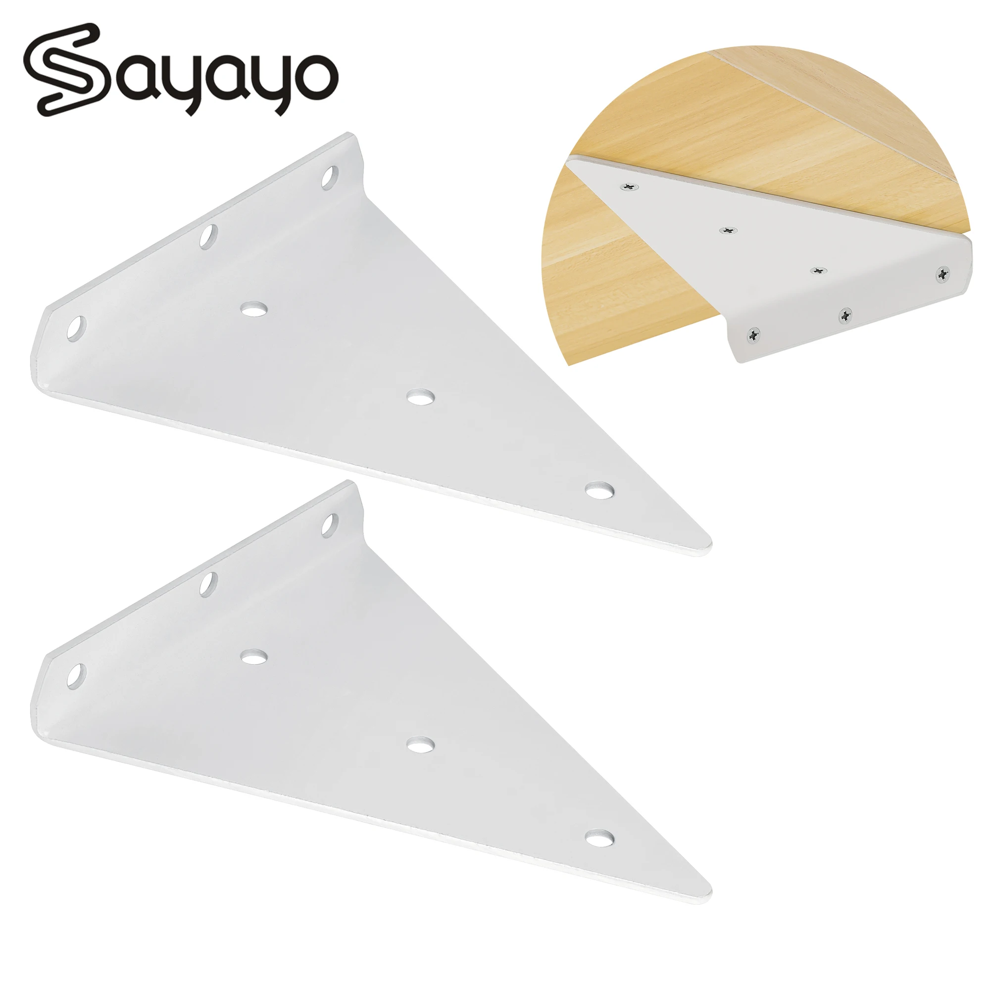 Sayayo Invisible Wall Brackets Load-bearing Rack Shelf Triangle Wall Shelf Bracket Bookshelf Support Shelf Furniture Hardware
Sayayo Invisible Wall Brackets Load-bearing Rack Shelf Triangle Wall Shelf Bracket Bookshelf Support Shelf Furniture Hardware