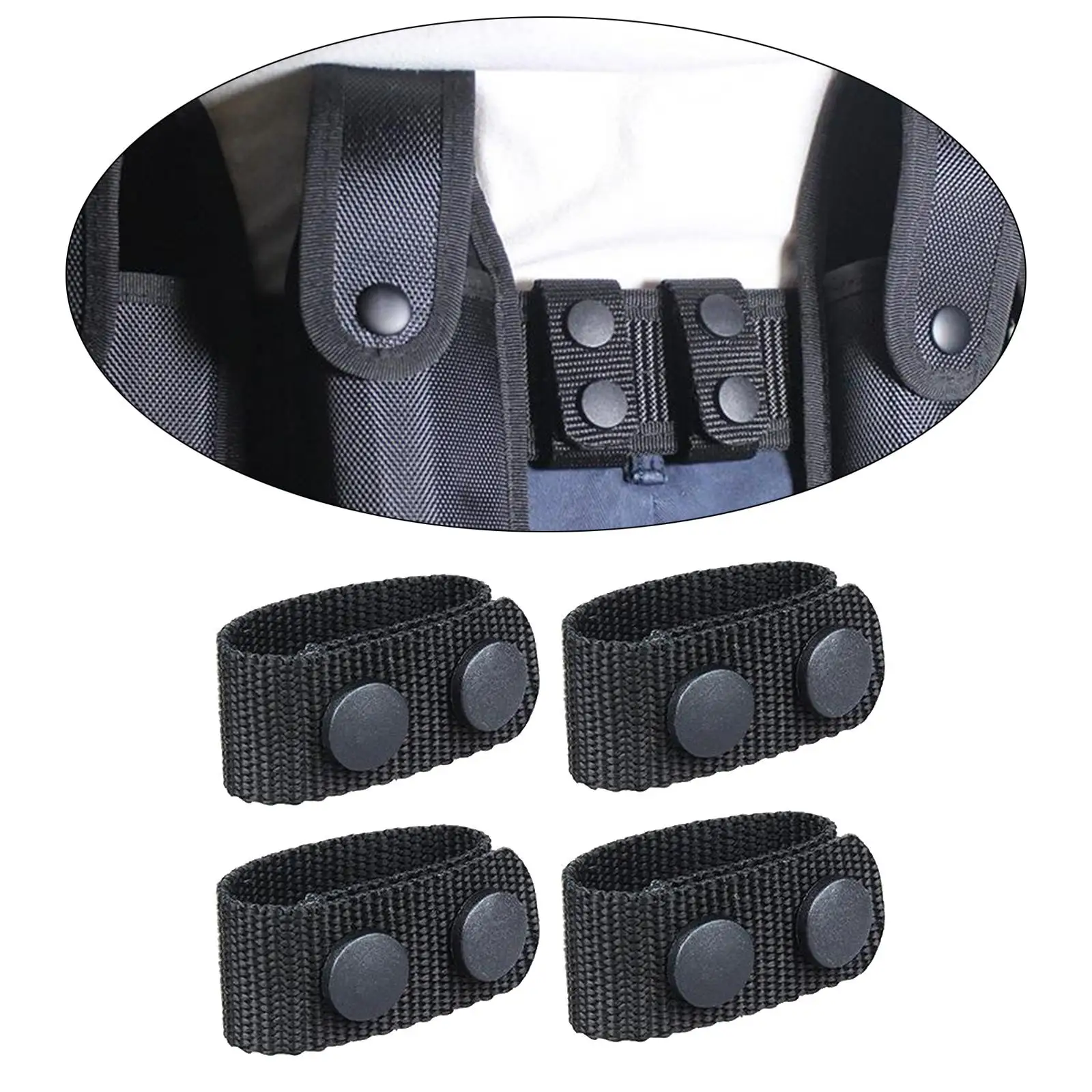4pcs DurableDuty Set with Buttons for 2-2.25 Inch Belt
4pcs DurableDuty Set with Buttons for 2-2.25 Inch Belt