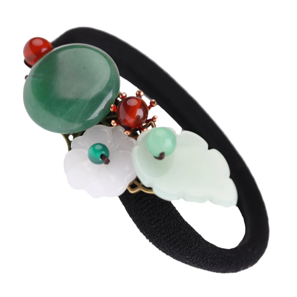 Ponytail Holder Hair Tie Lady Hanfu Holders Bands Ties Scrunchies Ring Jewelry Rhinestone Elastic Flower
Ponytail Holder Hair Tie Lady Hanfu Holders Bands Ties Scrunchies Ring Jewelry Rhinestone Elastic Flower