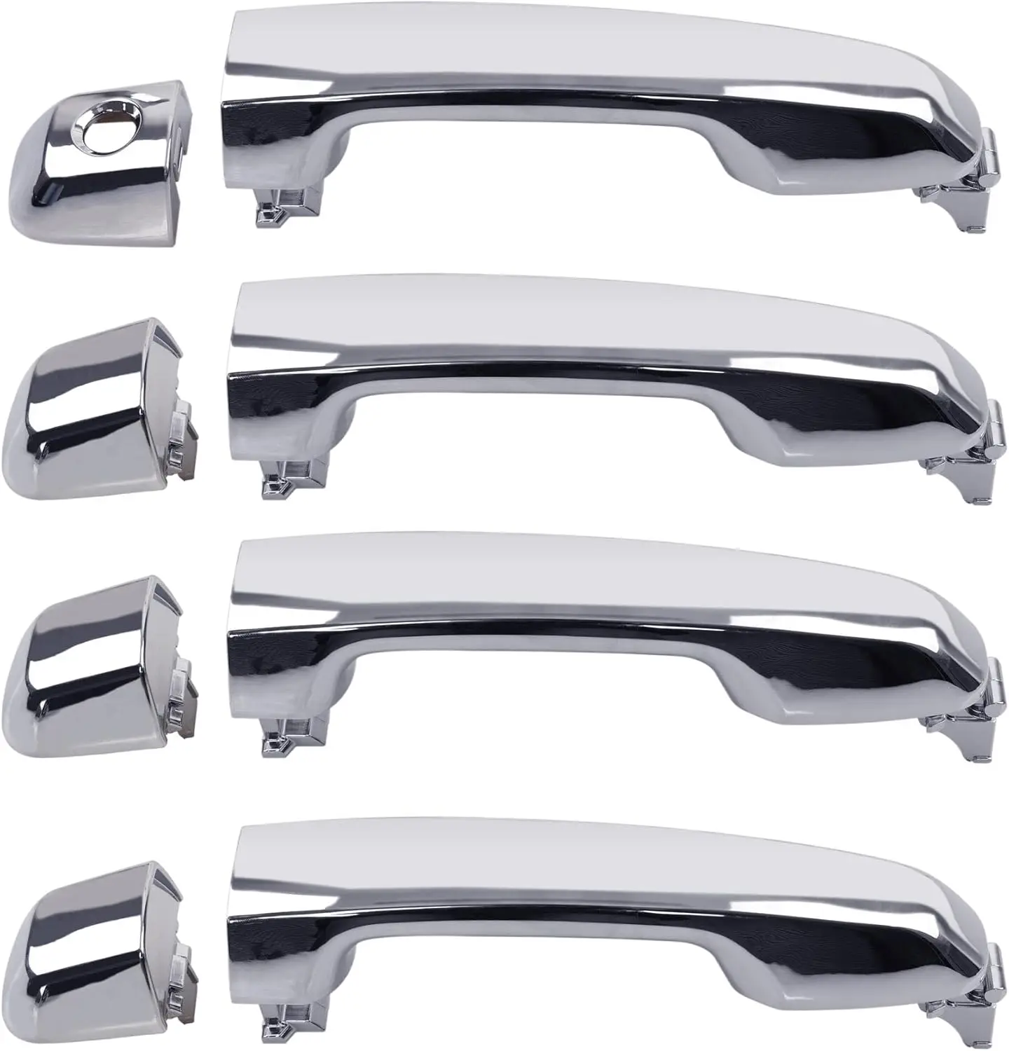 Комплект дверных ручек, 4 шт., передняя задняя левая и правая для Toyota 4Runner 2010-2021, Lexus GX460, замена # 69250-60050
Комплект дверных ручек, 4 шт., передняя задняя левая и правая для Toyota 4Runner 2010-2021, Lexus GX460, замена # 69250-60050