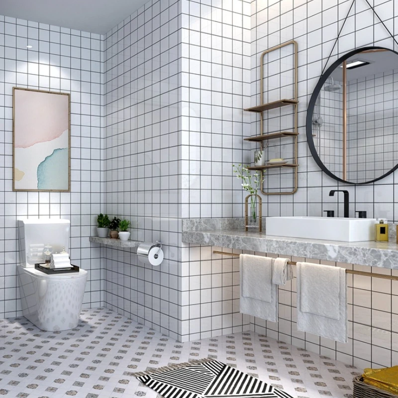 Bathroom Kitchen Waterproof Self-adhesive Non-slip Balcony Tile Thick Wear-resistant Wallpaper Wall Papers Home Decor
Bathroom Kitchen Waterproof Self-adhesive Non-slip Balcony Tile Thick Wear-resistant Wallpaper Wall Papers Home Decor
