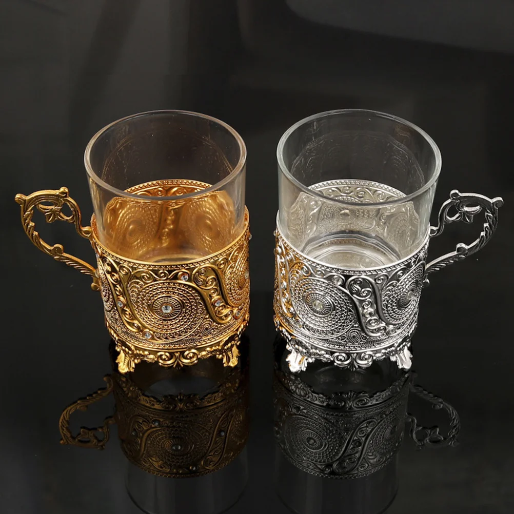 2 Pcs Beer Mug Style Drinking Cup Pretty Little Cups Espresso Mugs Coffee Alloy Bases Glass
2 Pcs Beer Mug Style Drinking Cup Pretty Little Cups Espresso Mugs Coffee Alloy Bases Glass