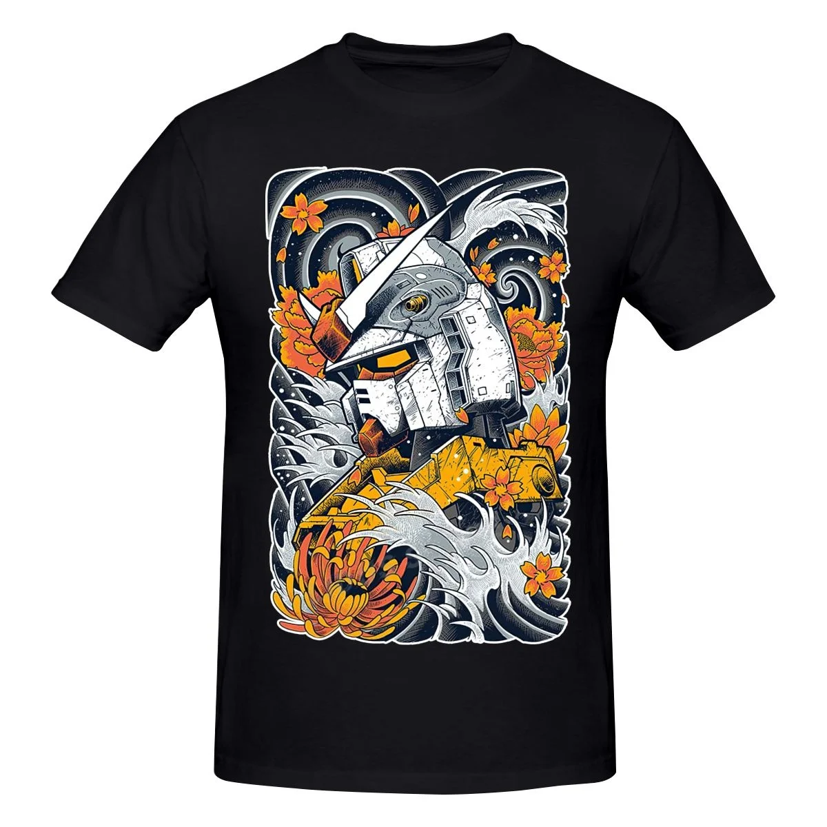 Japan Ukiyoe Anime Mobile Suit RX-78-2 Gundam Wings T shirt Harajuku Short Sleeve T-shirt Cotton Graphics Tshirt Brands Tee Top
Japan Ukiyoe Anime Mobile Suit RX-78-2 Gundam Wings T shirt Harajuku Short Sleeve T-shirt Cotton Graphics Tshirt Brands Tee Top