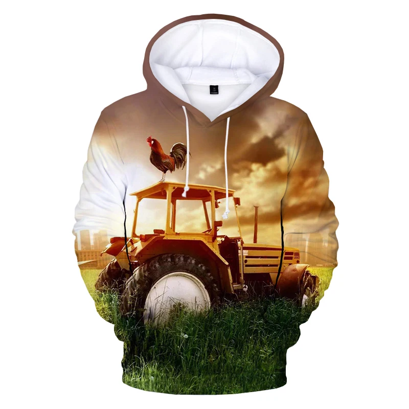 2022 Men 3D Print Car Tractor Hoodie Sweatshirts Men Women Fashion Casual Funny Pullover Unisex Hoodie streetwear
2022 Men 3D Print Car Tractor Hoodie Sweatshirts Men Women Fashion Casual Funny Pullover Unisex Hoodie streetwear