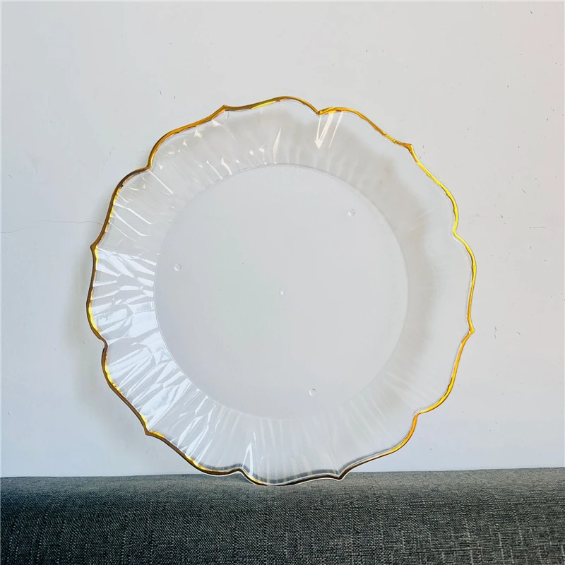 100 PCS Disposable Dinner Plate Net Red Wind Transparent Plastic Fruit Plate Snack Tray For Wedding Party Decoration
100 PCS Disposable Dinner Plate Net Red Wind Transparent Plastic Fruit Plate Snack Tray For Wedding Party Decoration