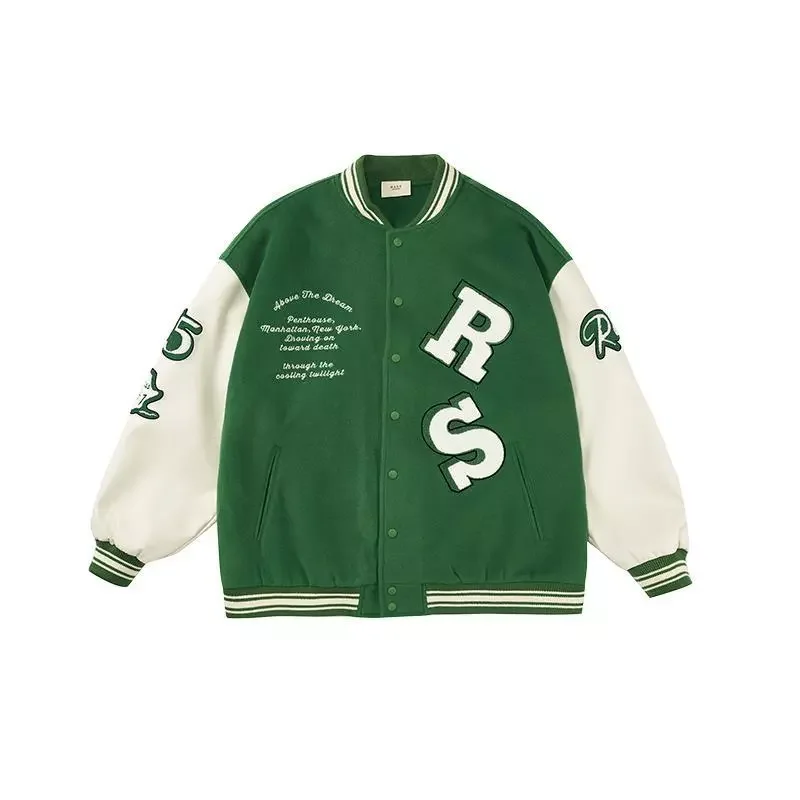 NEW 2023 Jacket women Autumn And Winter New Campus Coat Color Matching Sleeve Towel Embroidered Armband Men's And Women'
NEW 2023 Jacket women Autumn And Winter New Campus Coat Color Matching Sleeve Towel Embroidered Armband Men's And Women'