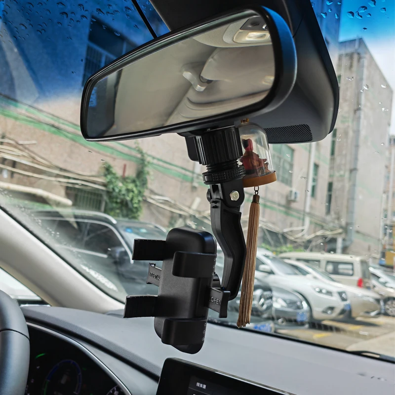 Universal Multifunctional Mobile Phone Holder Adjustable Clip GPS Bracket Rearview Mirror for Car Seat Back Car Phone Holder 
Universal Multifunctional Mobile Phone Holder Adjustable Clip GPS Bracket Rearview Mirror for Car Seat Back Car Phone Holder