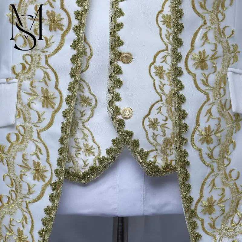 MS New Men's European-style court aristocratic European medieval vintage dress male prince stage drama performance clothing
MS New Men's European-style court aristocratic European medieval vintage dress male prince stage drama performance clothing