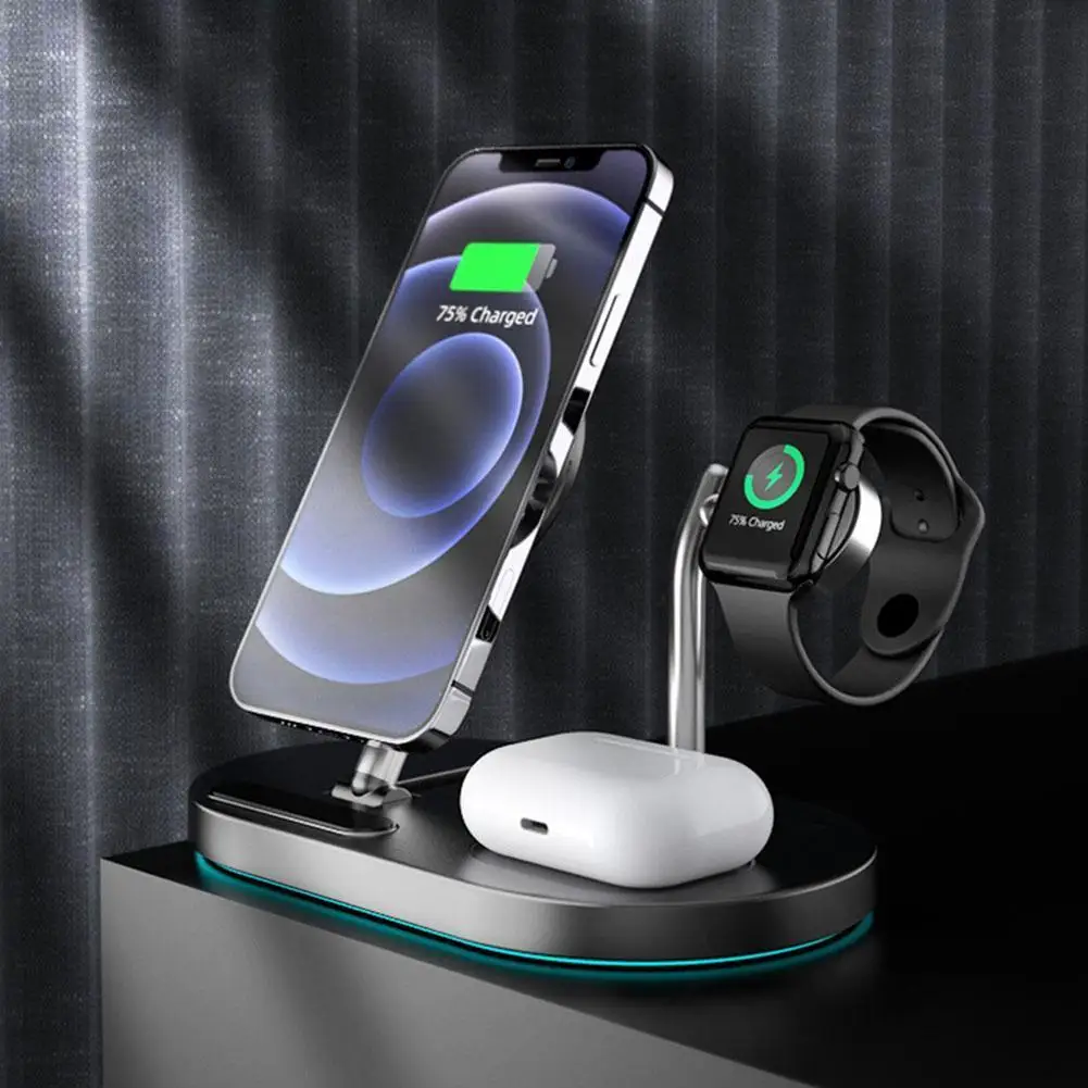 15W LED Desk Lamp Wireless Charger Magnetic Stand For IPhone 13 12 11 Pro Max For Apple IWatch 6 SE For Airpods 2 15W Charger
15W LED Desk Lamp Wireless Charger Magnetic Stand For IPhone 13 12 11 Pro Max For Apple IWatch 6 SE For Airpods 2 15W Charger
