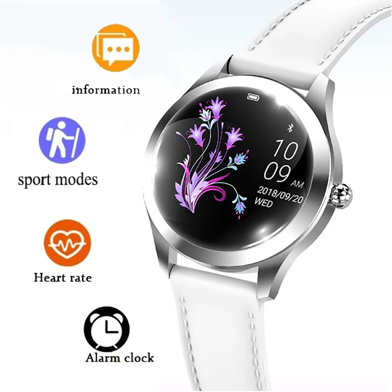 Smart Watch Women IP68 Waterproof Heart Rate Monitoring Fitness Bracelet Bluetooth-compatible Smartwatch KW10 For Android IOS
Smart Watch Women IP68 Waterproof Heart Rate Monitoring Fitness Bracelet Bluetooth-compatible Smartwatch KW10 For Android IOS
