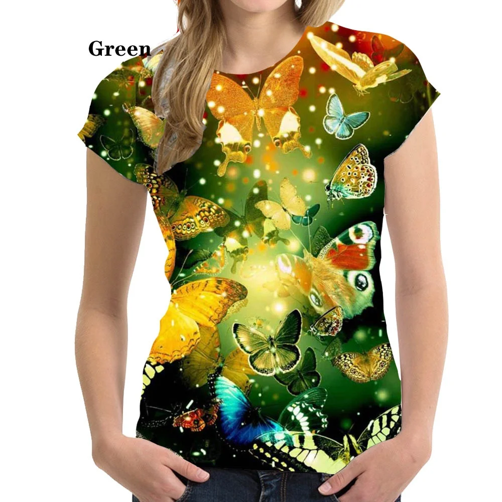 Women Casual T Shirt Summer Butterfly Print Short Sleeve Tee Tops Fashion Loose Plus Size Flower Print Female Pullover Tops
Women Casual T Shirt Summer Butterfly Print Short Sleeve Tee Tops Fashion Loose Plus Size Flower Print Female Pullover Tops