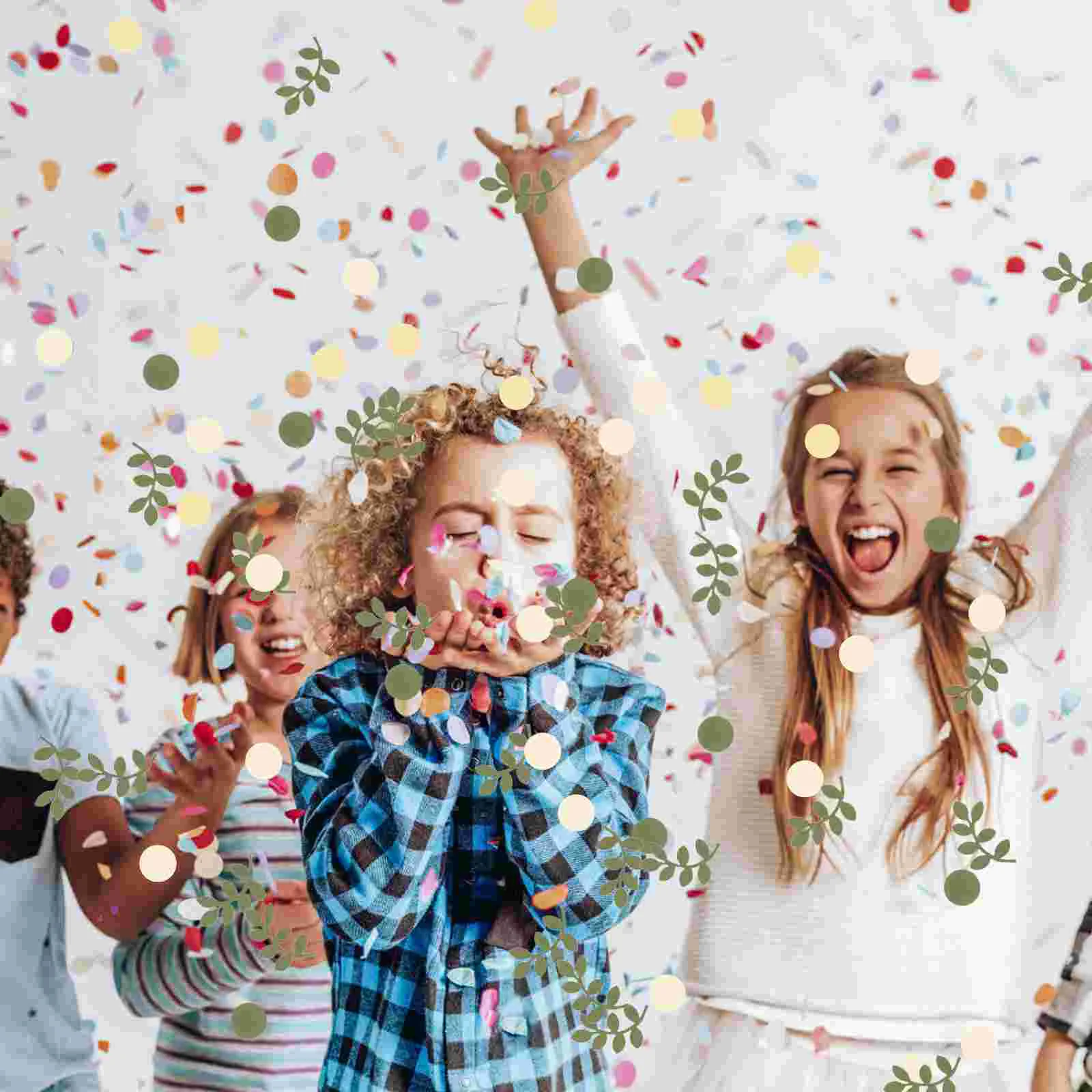 Party Confettistable Shower Tropical Paper Baby Green Leaves Decorations Circles Scatter Wedding Leaf Supplies Filler Balloon
Party Confettistable Shower Tropical Paper Baby Green Leaves Decorations Circles Scatter Wedding Leaf Supplies Filler Balloon