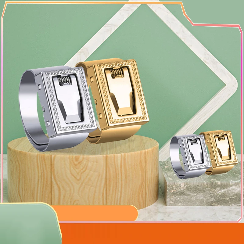 Anti-wolf Weapon Titanium Steel Self-defense Ring Invisible Multifunctional Knife For Female Emergency Best Gift For Women Men
Anti-wolf Weapon Titanium Steel Self-defense Ring Invisible Multifunctional Knife For Female Emergency Best Gift For Women Men