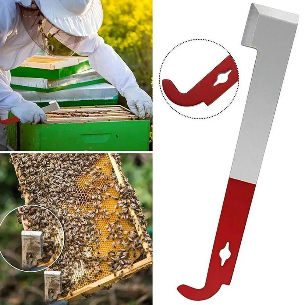 Stainless Bee Hive Tool Frame Lifter J Shape Hook Red 27cm Cut Honey Knife Beehive Scraper Beekeeping Tools Beekeeper Supplies
Stainless Bee Hive Tool Frame Lifter J Shape Hook Red 27cm Cut Honey Knife Beehive Scraper Beekeeping Tools Beekeeper Supplies