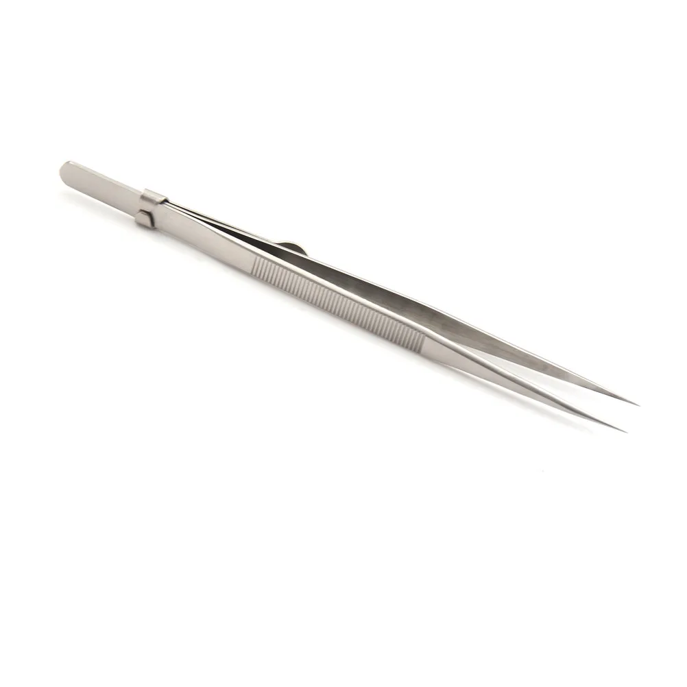 Tweezers For Jewelry Electronic Component Holding Repair Tools Precision Adjustable Slide lock Antistatic
Tweezers For Jewelry Electronic Component Holding Repair Tools Precision Adjustable Slide lock Antistatic