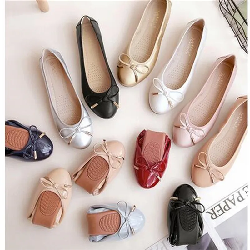 Big Size 42/43 Ladies Single Shoes Bowtie Flats Patent Leather Loafers Women Round Toe Roll-Up Shoes Woman Bridesmaid Flats
Big Size 42/43 Ladies Single Shoes Bowtie Flats Patent Leather Loafers Women Round Toe Roll-Up Shoes Woman Bridesmaid Flats