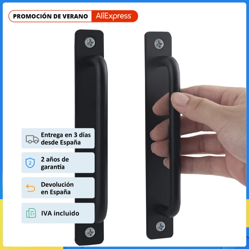 150MM Aluminium Alloy Black Door Handles Balcony Bedroom Kitchen Door Pulls Silver White Furniture Handle Door Hardware Knob
150MM Aluminium Alloy Black Door Handles Balcony Bedroom Kitchen Door Pulls Silver White Furniture Handle Door Hardware Knob
