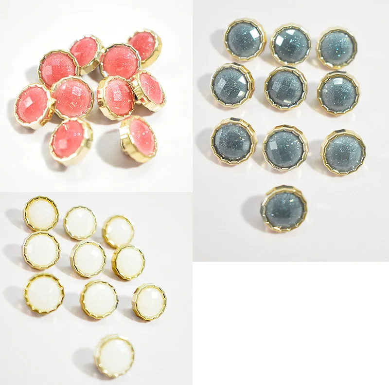 10/PCS13mm Handmade DIY Shirt Shirt Pearl Diamond Face Fashion Clothing Button Small Fragrance Wind Hand Stitch Button
10/PCS13mm Handmade DIY Shirt Shirt Pearl Diamond Face Fashion Clothing Button Small Fragrance Wind Hand Stitch Button