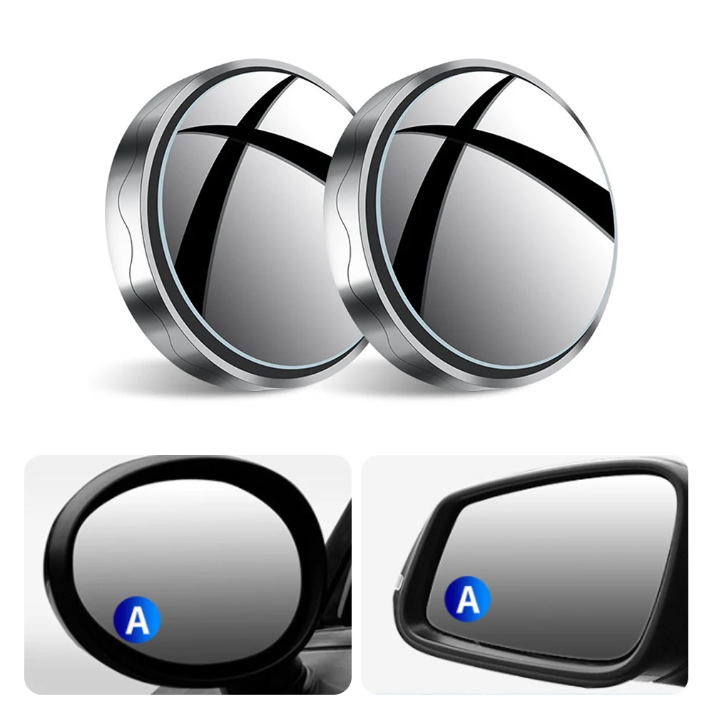 360° Adjustable Car Blind Spot Mirror Safety Driving Wide Angle Rearview Mirror Auxiliary Round Frame Clear Car Rear View
360° Adjustable Car Blind Spot Mirror Safety Driving Wide Angle Rearview Mirror Auxiliary Round Frame Clear Car Rear View
