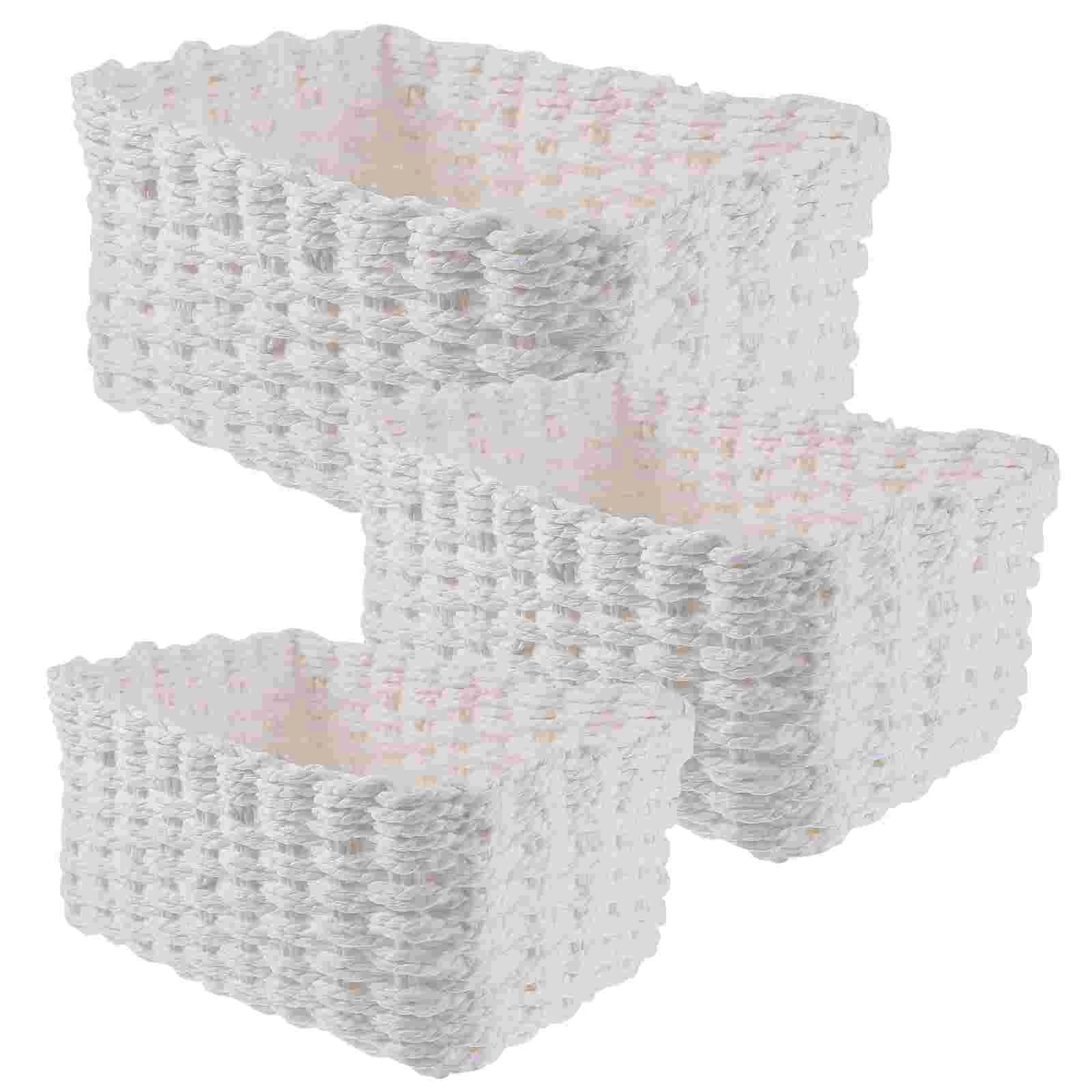 Bedroom Organizer Small Storage Basket Home Accessory Makeup Brush Baskets Paper Rope Woven
Bedroom Organizer Small Storage Basket Home Accessory Makeup Brush Baskets Paper Rope Woven