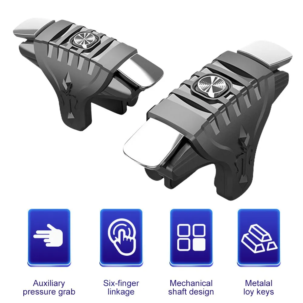 PUBG Mobile Game Controller Gamepad Trigger Aim Shoot Button L1R1 Shooter Joystick For IPhone/Xiaomi/Samsung/Huawei/Smart Phone
PUBG Mobile Game Controller Gamepad Trigger Aim Shoot Button L1R1 Shooter Joystick For IPhone/Xiaomi/Samsung/Huawei/Smart Phone