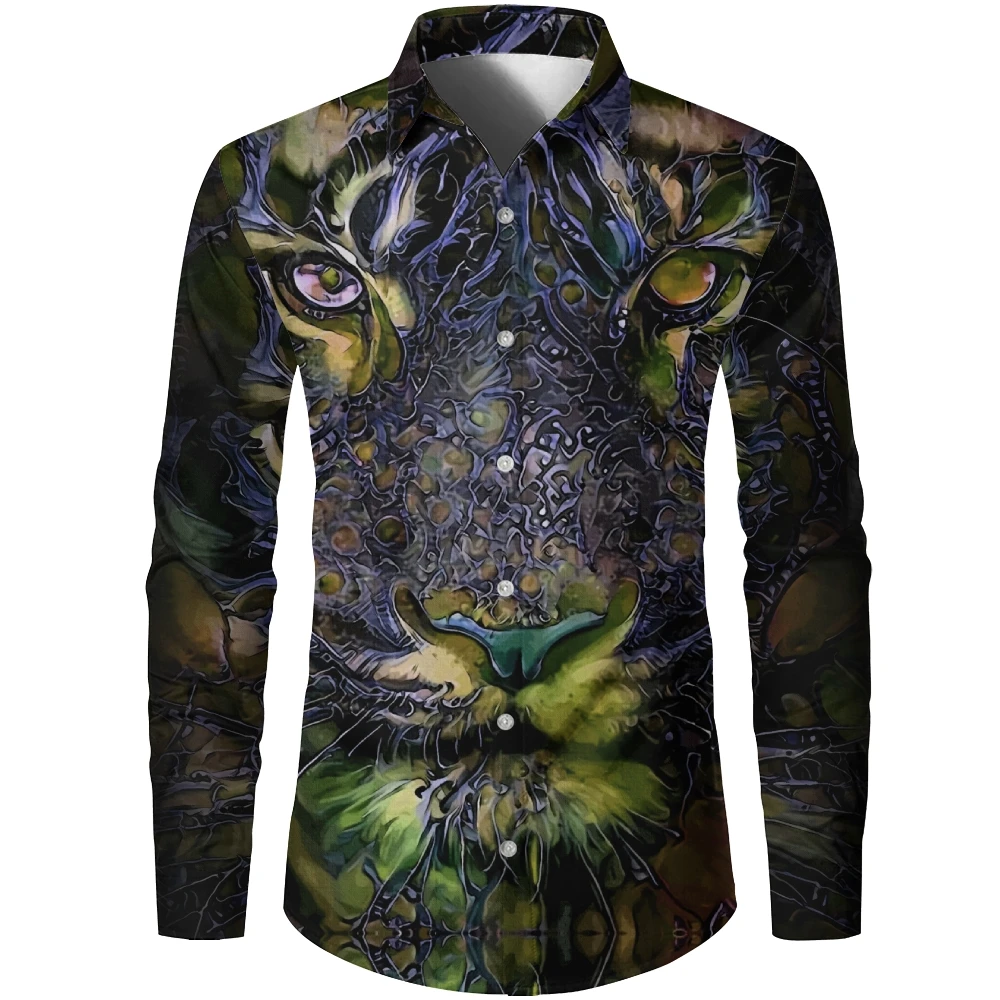 Men'S Yellow 3d Printing Animal Tiger Pattern Shirt Outdoor Casual Comfort Lapel Long Sleeve Button Sports Fashion Shirt
Men'S Yellow 3d Printing Animal Tiger Pattern Shirt Outdoor Casual Comfort Lapel Long Sleeve Button Sports Fashion Shirt